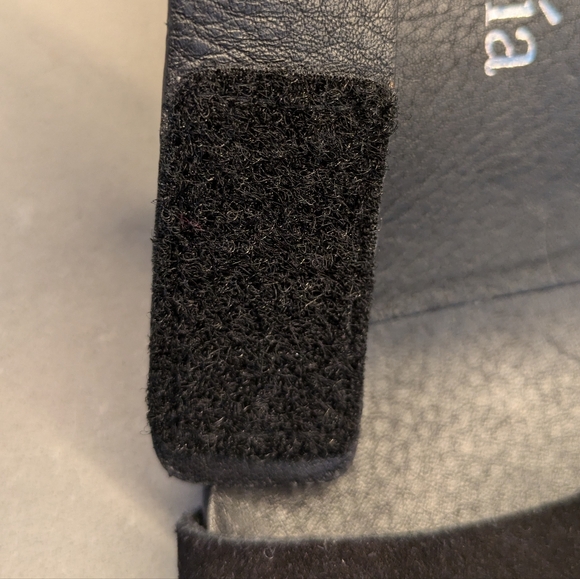 Pedro Garcia Chunky Metallic Heel in Black Suede - Picture 8 of 12